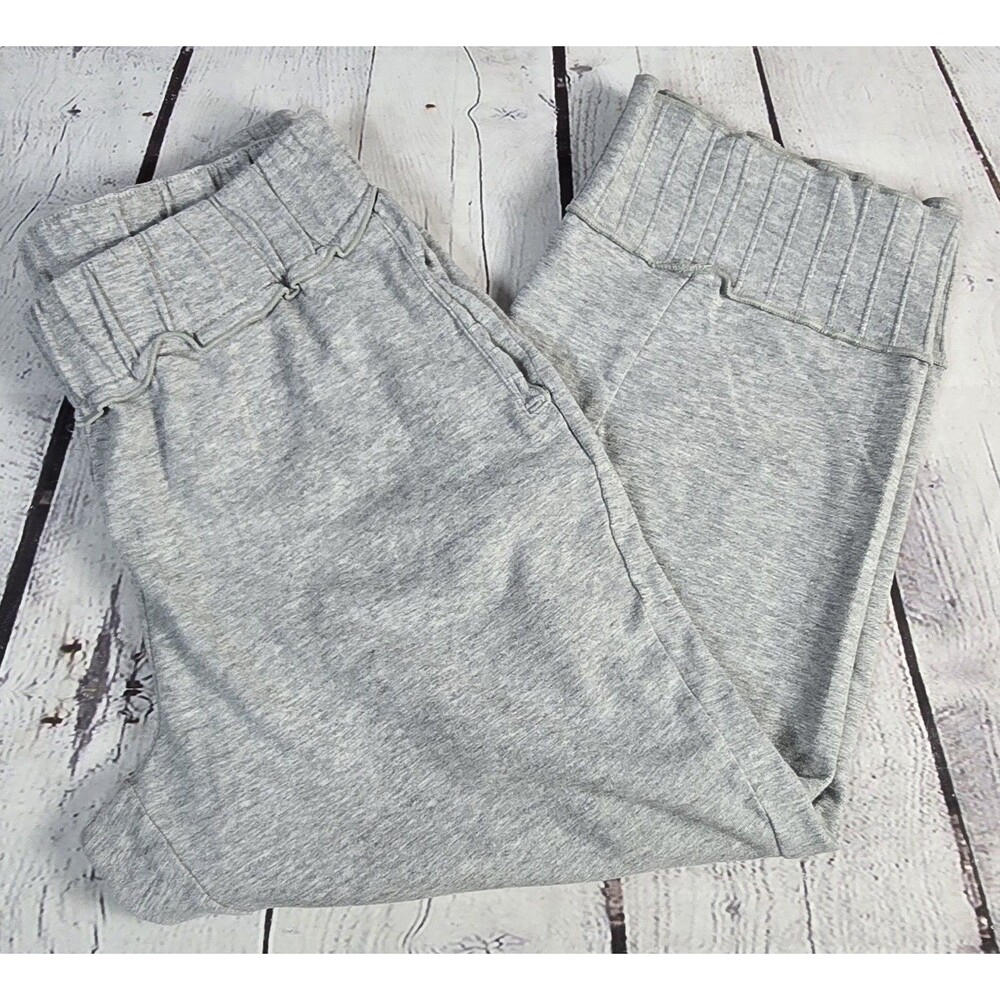 Soft Surroundings Women's Casual Gray Stretch Cropped Pants Comfort Size PXS